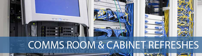 Comms Room & Cabinet Refreshes banner Total Network Technologies